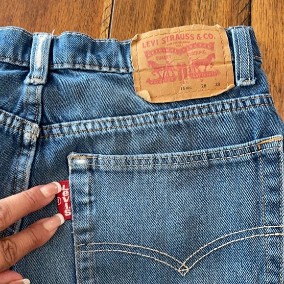 Levi’s 502 Regular Taper Vertical Stretch Size 16 youth size ( 28 x 28 ) - Picture 11 of 11